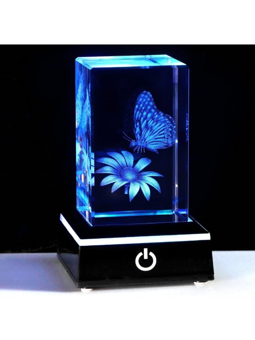 3D Crystal Butterfly Figurine - Unique Home Decor & Gift for Animal Lovers